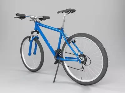 Blue Mountain Bike 3D model