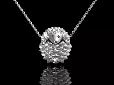 Hedgehog pendant  3D print model