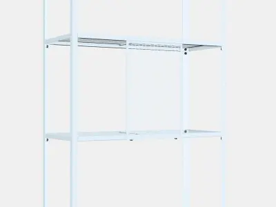 BAGGEBO shelving unit 1 3D model