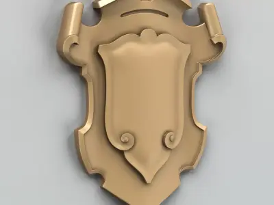 Cartouche 001 3D model