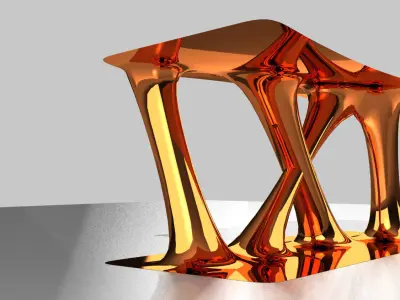 Weaverbird Mesh Parametric Design Grasshopper Rhino Files 3D model