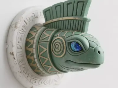 turtle 3D print model