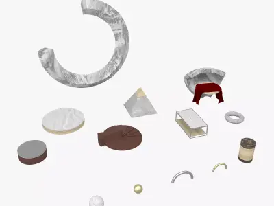 Abstract Theme 3D model