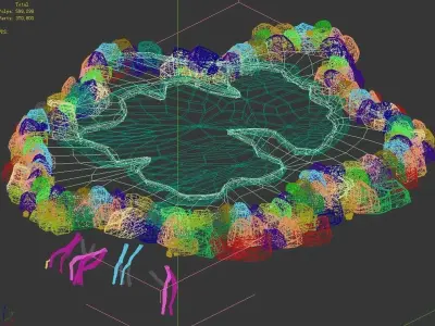 Stone Yunmengze - Shitai 14 3D model