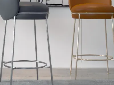 Chair Modern Bar 3D model