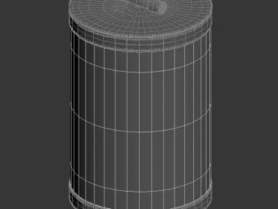 Pinetti Penelope Paper Bin 3D model