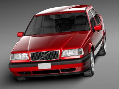 Volvo 850 Sedan EU 1991-1997 3D model