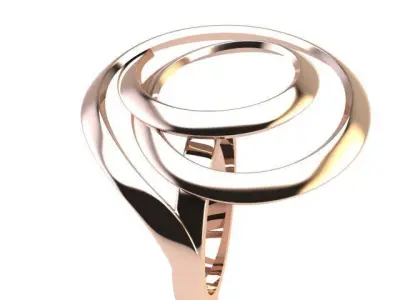 Women ring 3D print model