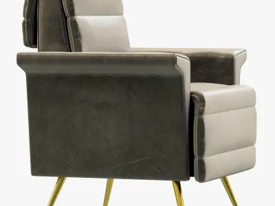 Essential Home Bardot Armchair 3D model