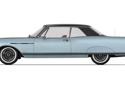 Buick Electra 225 Coupe 1966 3D model