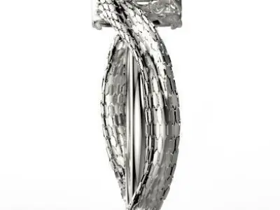 Draco ring Dragon 3D model