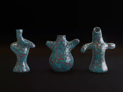 Decorative Sculptures Free 3D model