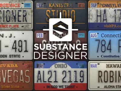 Licence Plate Substance Material Texture