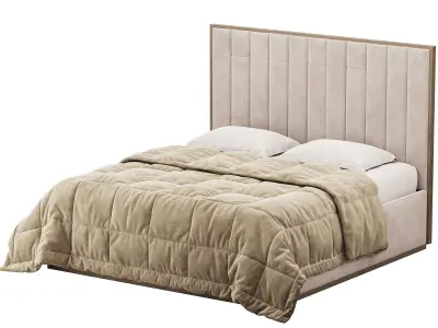 Nemu King Bed 3D model