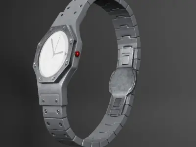 Wrist watch 3D model