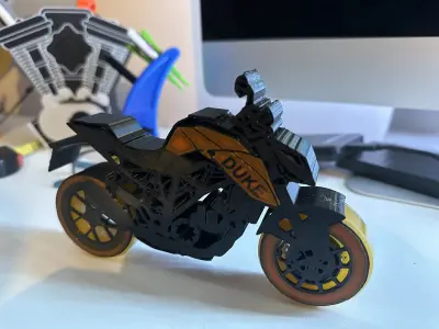 ktm duke 3D print model