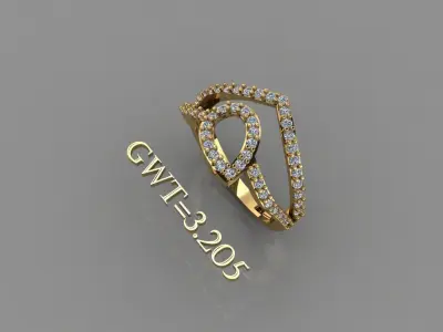FASION  RING 3D model 3