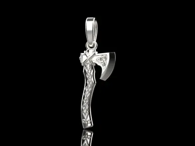 Axe pendant model 278 3D print model