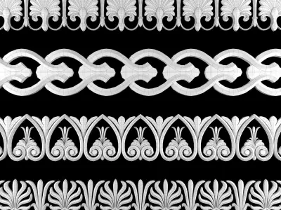 Path Ornament Pack 08 3D model