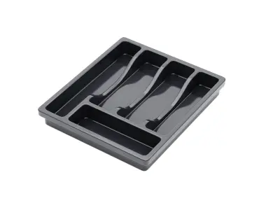 Cutlery Tray Drawer Organizer 01 3D model