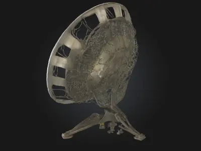 Satellite Dish Structure  Precision Engineering for LongRange  3D model