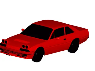 Ferrari 412  3D model