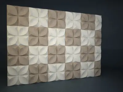 Coroflot Pattern 09 3D model