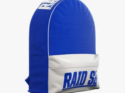 decorative set blue 3D model