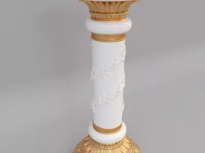 Stend of flowers 3D model