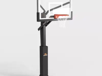 BASKETBALL HOOP Low-poly 3D model