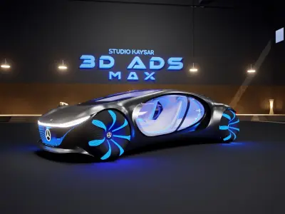 Mercedes-Benz Vision AVTR Concept 2020 3D model