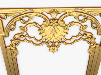 Classic decor ornament  111 3D model