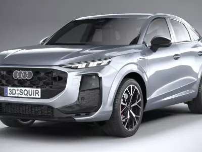 Audi Q3 Sportback S-Line 2026 3D model