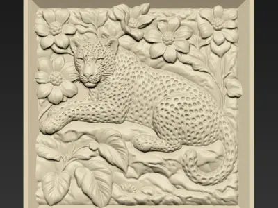 Leopard A6 3D print model