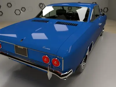 Chevrolet Corvair 1966-1969 3D model