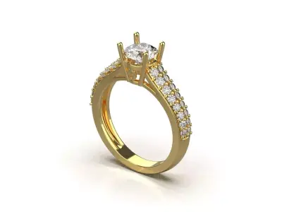 ring code 186 3D print model