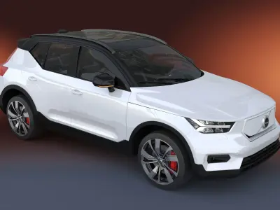 2020 Volvo XC40 Recharge 3D model
