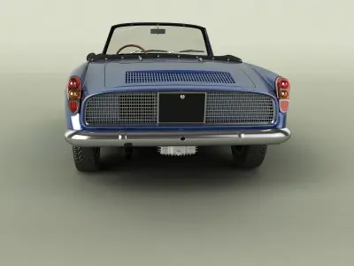 Renault Alpine A110 Convertible 3D model