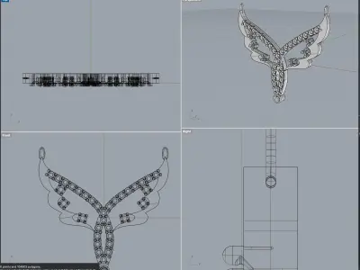 necklace jewelry printable Free 3D print model