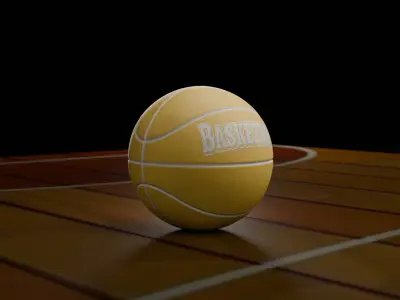 Basketball  Free 3D model
