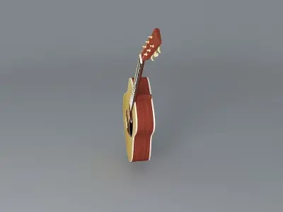 Martin Acoustic guitar Free 3D model purchase