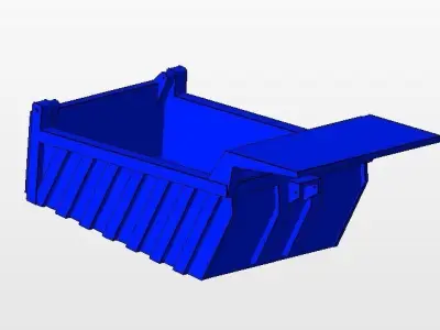 Dump Truck Roman Iraq tipper 3D print model