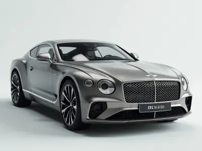 Bentley Continental GT Lowpoly Game Ready Low-poly 3D model