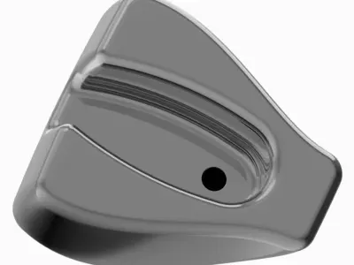 Stylish Motorcycle Fuel Tank 3D print model