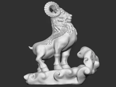 Bellwether Decoration 3D model