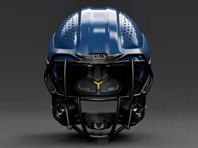 Vicis ZERO2 Football Helmet 3D model