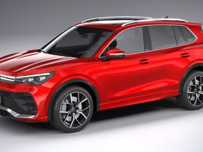 Volkswagen Tiguan R 2024 3D model