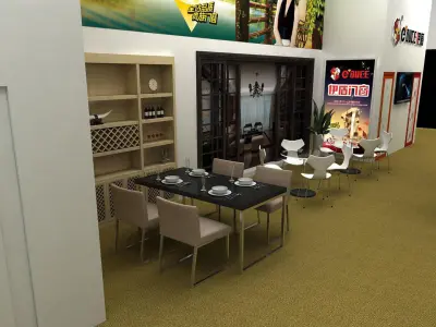 Exhibition - Area - 25X8-3DMAX2012-06 3D model