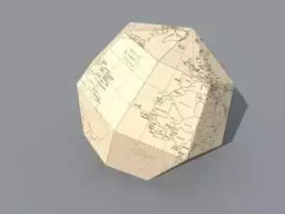 globus globe Free 3D model