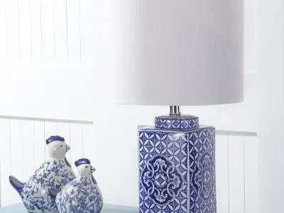 Cottle Chinoiserie Table Lamp 3D model